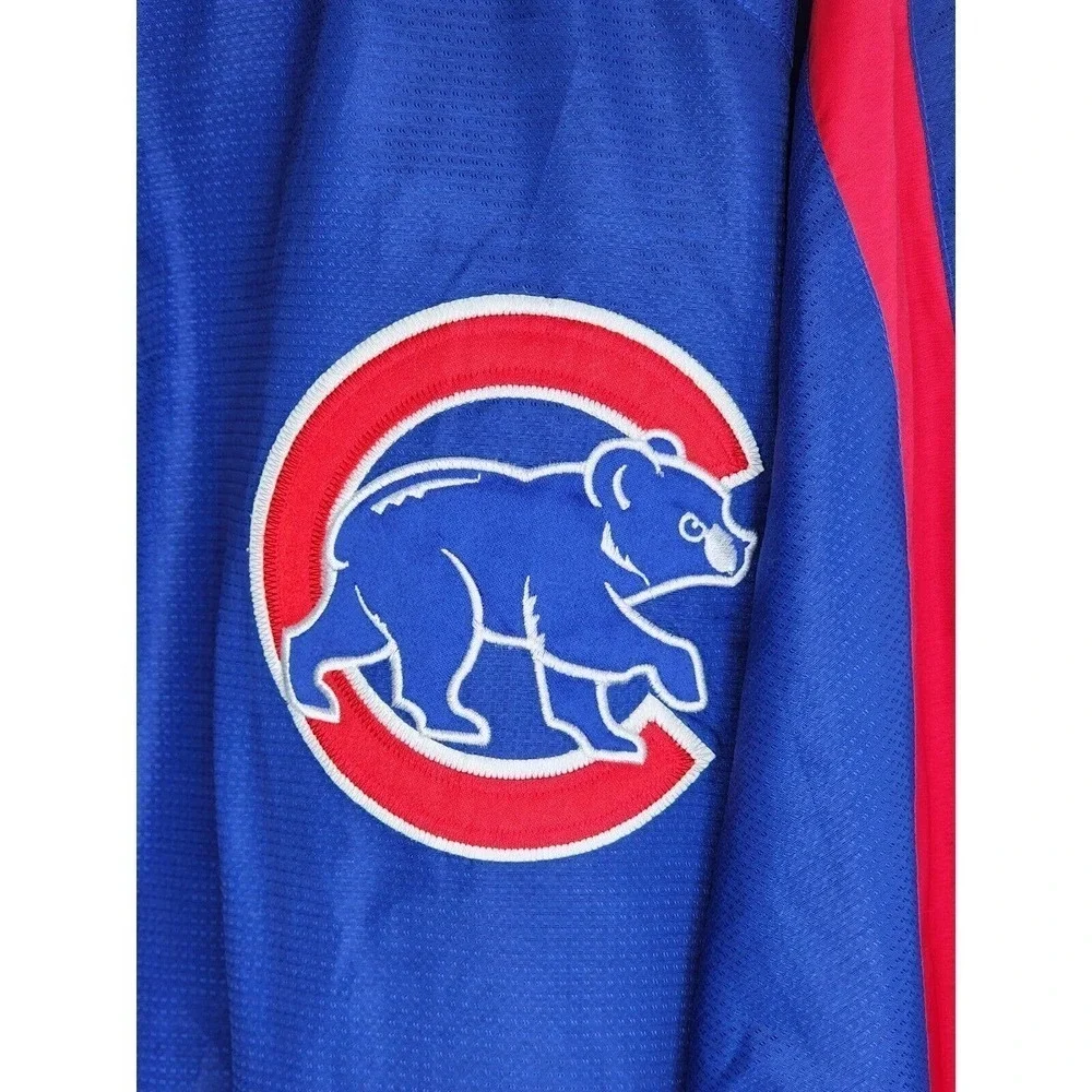 Chicago Cubs Majestic Pullover Warm Up Jacket Men’s 3XT MLB 90’s Vintage